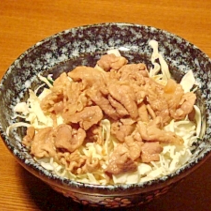 あっさり豚丼